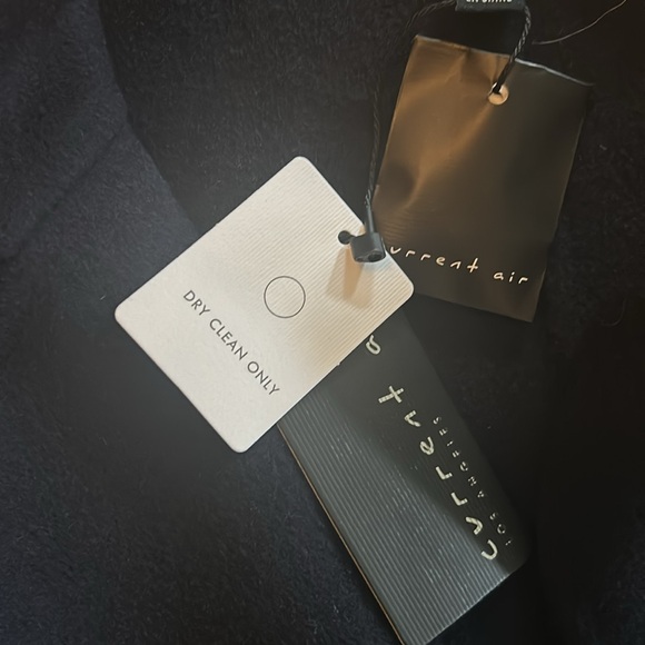 NWT Current Air Navy Wool Coat - Picture 9 of 12